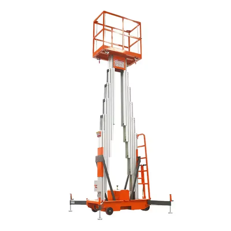 double mast hydraulic lift
